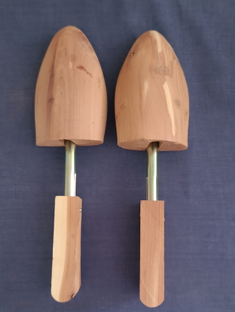 Men's Wooden Cedar Shoe Trees - Natural Brown